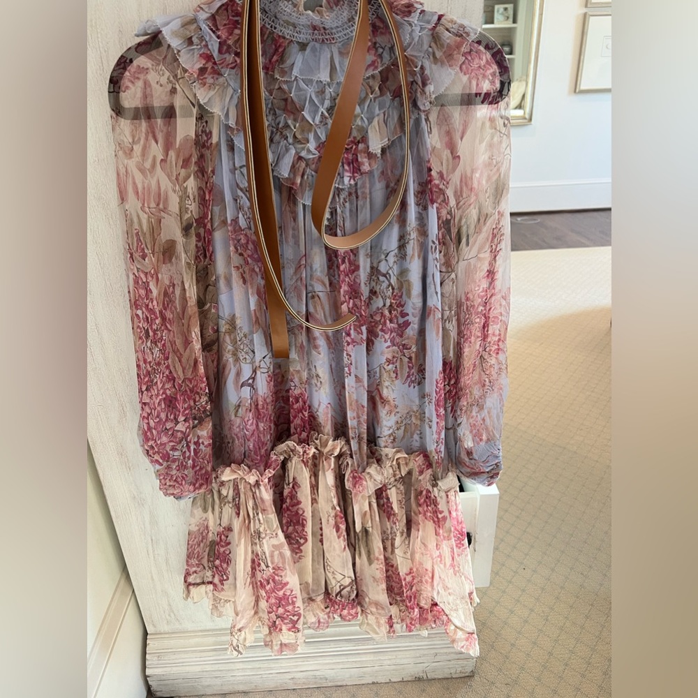 Zimmermann, size 1, pink and purple botanica